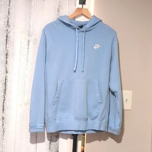 Baby blue Nike hoodie